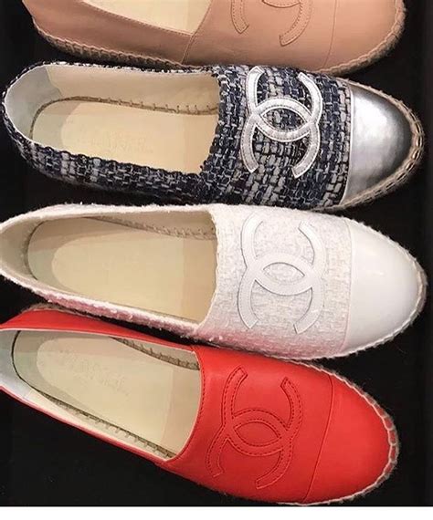 espadrilles chanel 2017|authentic chanel espadrilles.